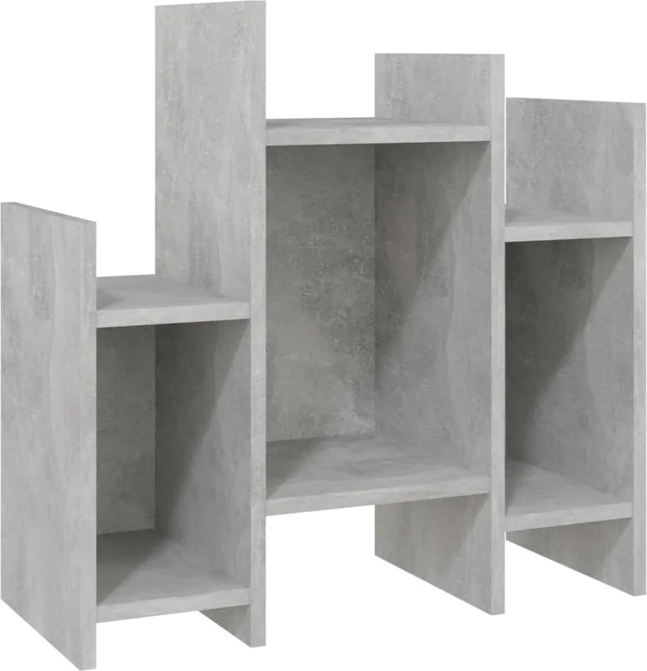 vidaXL betonszürke szerelt fa kisszekrény 60 x 26 x 60 cm
