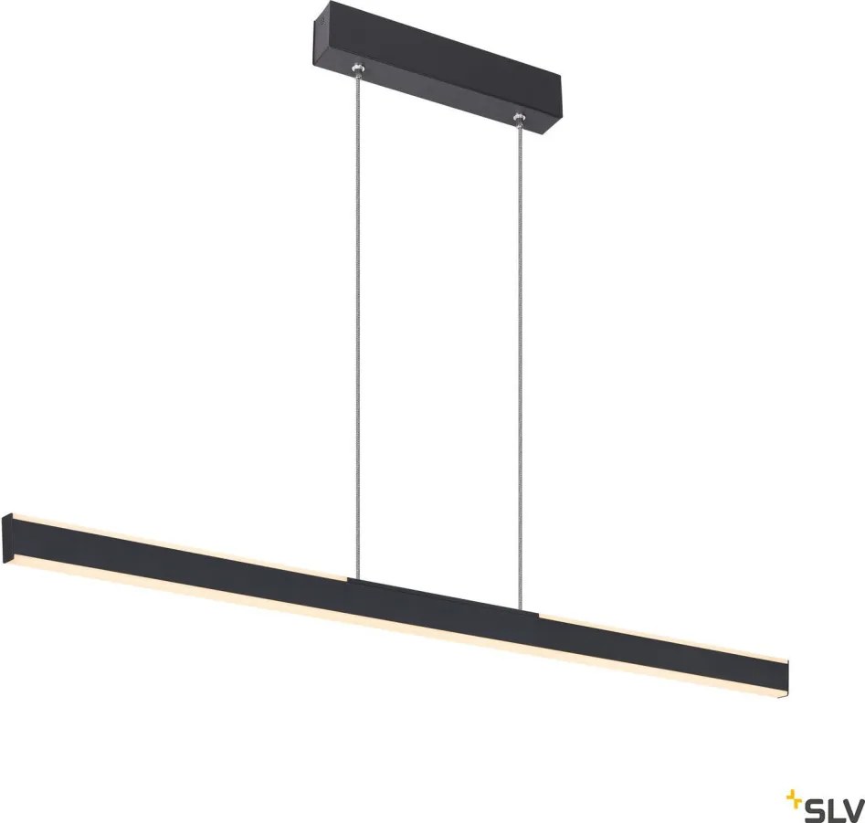 SLV 1006185 ONE Modern Led Függesztett Lámpa Fekete LED IP20