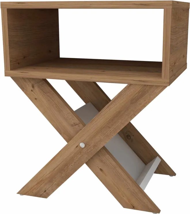 Dohányzóasztal, atlanti fenyő, 43 cm