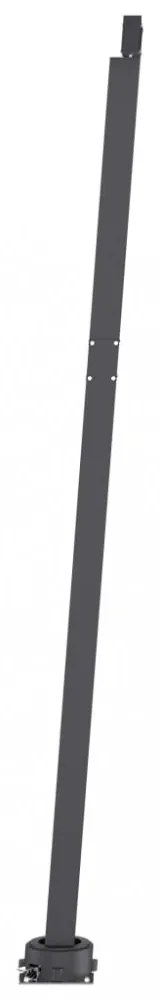 sárga-fehér automata póznás napellenző 450 x 350 cm