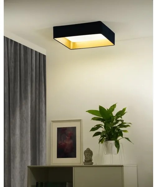 Brilagi-LED Fényerőszabályozható lámpatest VELVET SQUARE LED/36W/230V Wi-Fi Tuya+távirányító sötétkék
