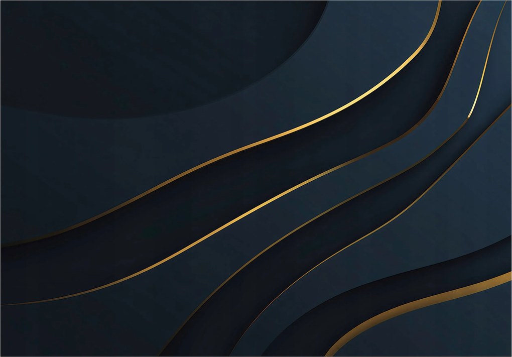 Fotótapéta Glamour Absztrakt Kék Nappali Tapéta Flizelina 350x250