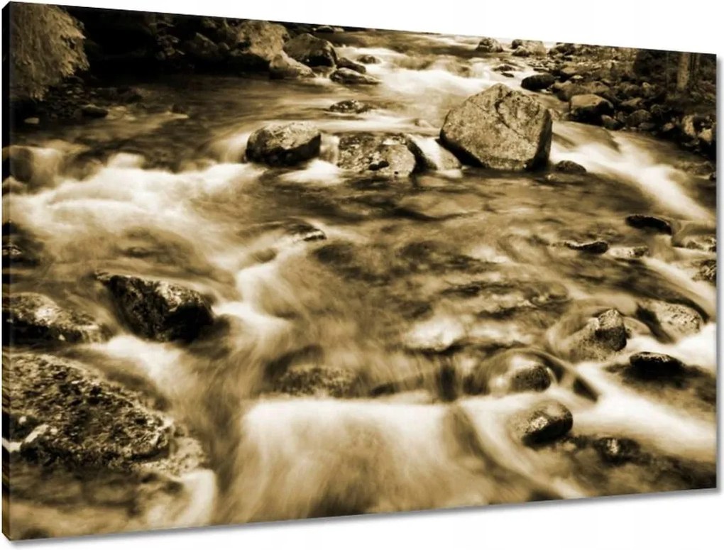 Vászonkép 90x60 Tátra Lengyel hegyek Kilátás