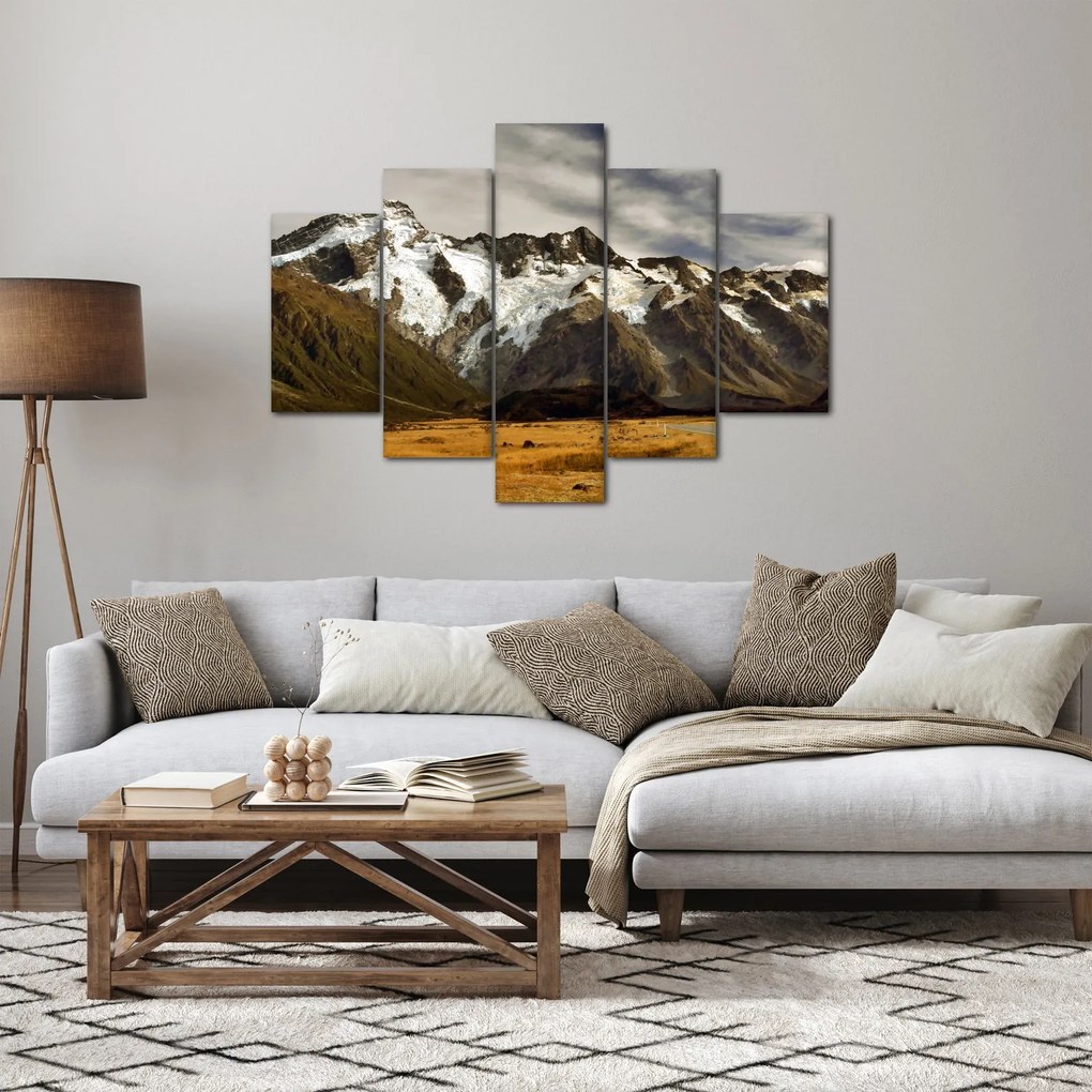 Mount Sefton, Új-Zéland képe (150x105 cm)
