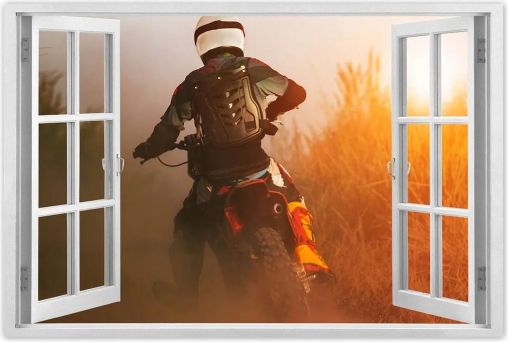 Poszterek 120x80 Motocross Motorkerékpár Motor