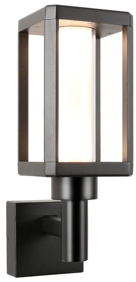 Zuma Line SJ12331 - LED Kültéri fali lámpa URBAN LED/12W/230V IP65 fekete