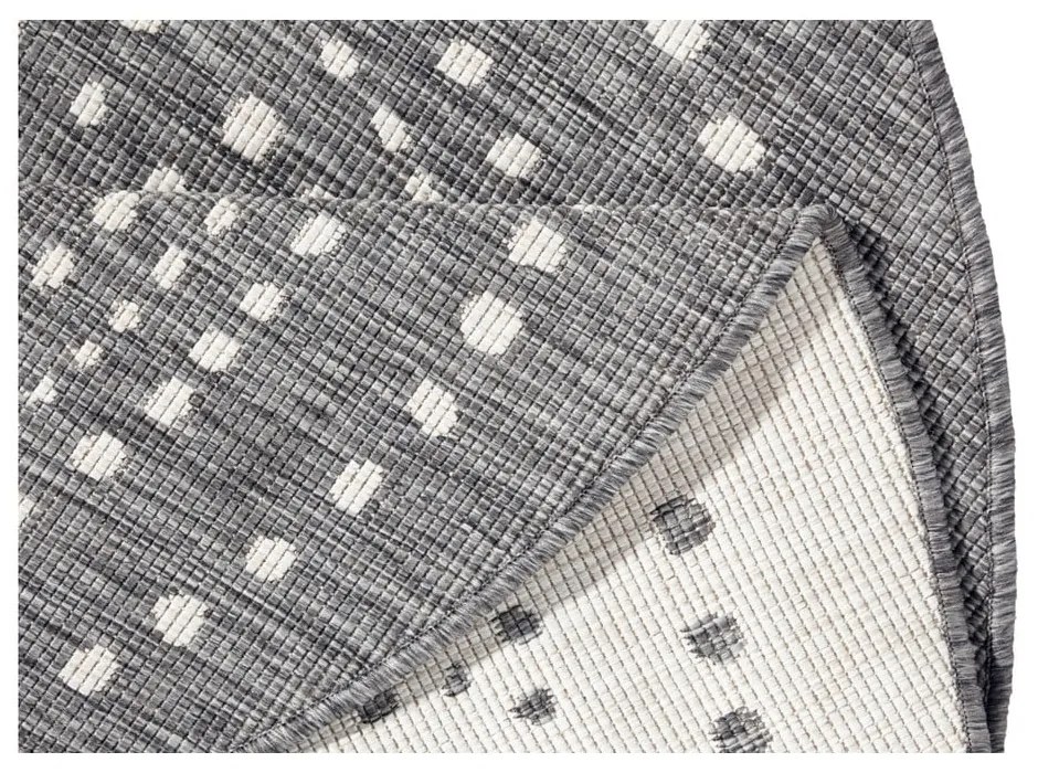 Bali szürke kültéri szőnyeg, ⌀ 200 cm - NORTHRUGS