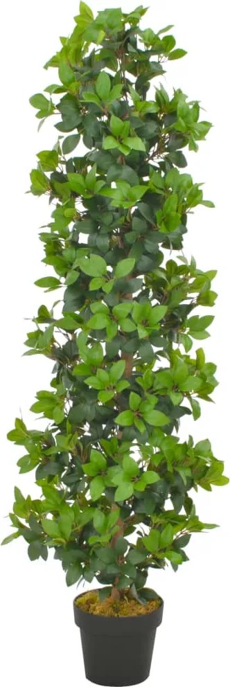 vidaXL zöld, cserepes műbabérfa 150 cm