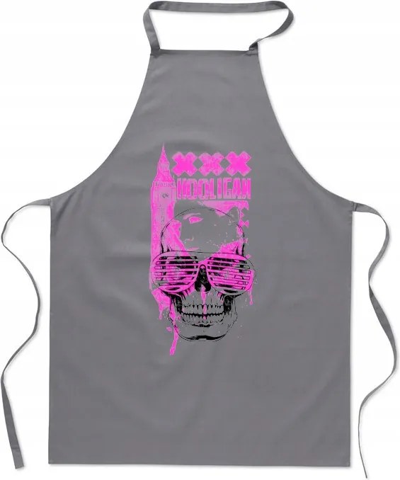 Konyhai kötény Hooligan Koponya London Ajándék Kibola