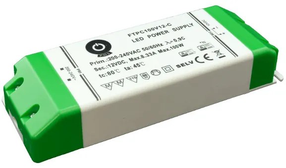 POS Led tápegység FTPC-100-12 Compact 100W 8.33A 12V