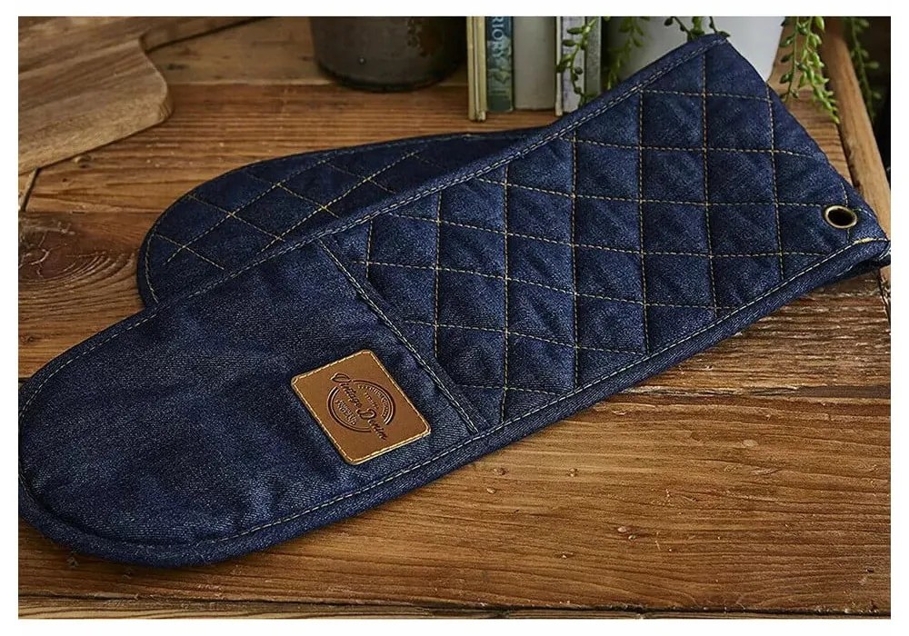 Oxford Denim pamut dupla edényfogó - Cooksmart ®