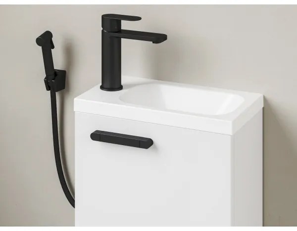 Ravak X070462 - Mosdócsaptelep kézi bidé zuhannyal CHROME fekete