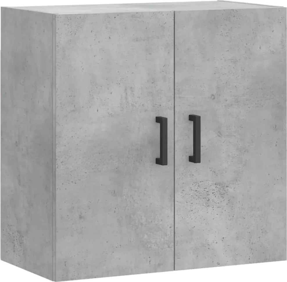vidaXL betonszürke szerelt fa faliszekrény 60 x 31 x 60 cm