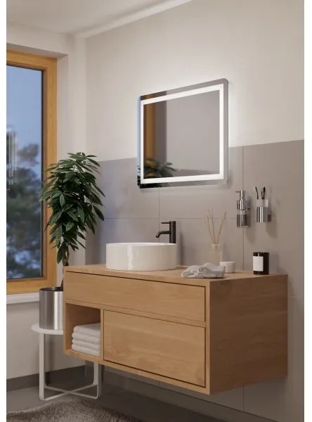 Eglo 99839 - LED Fürdőszobai tükör háttérvilágítással BUENAVISTA LED/24W/230V IP44