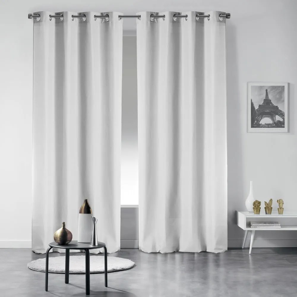 Világosszürke sötétítő függöny 135x240 cm Occult – douceur d'intérieur