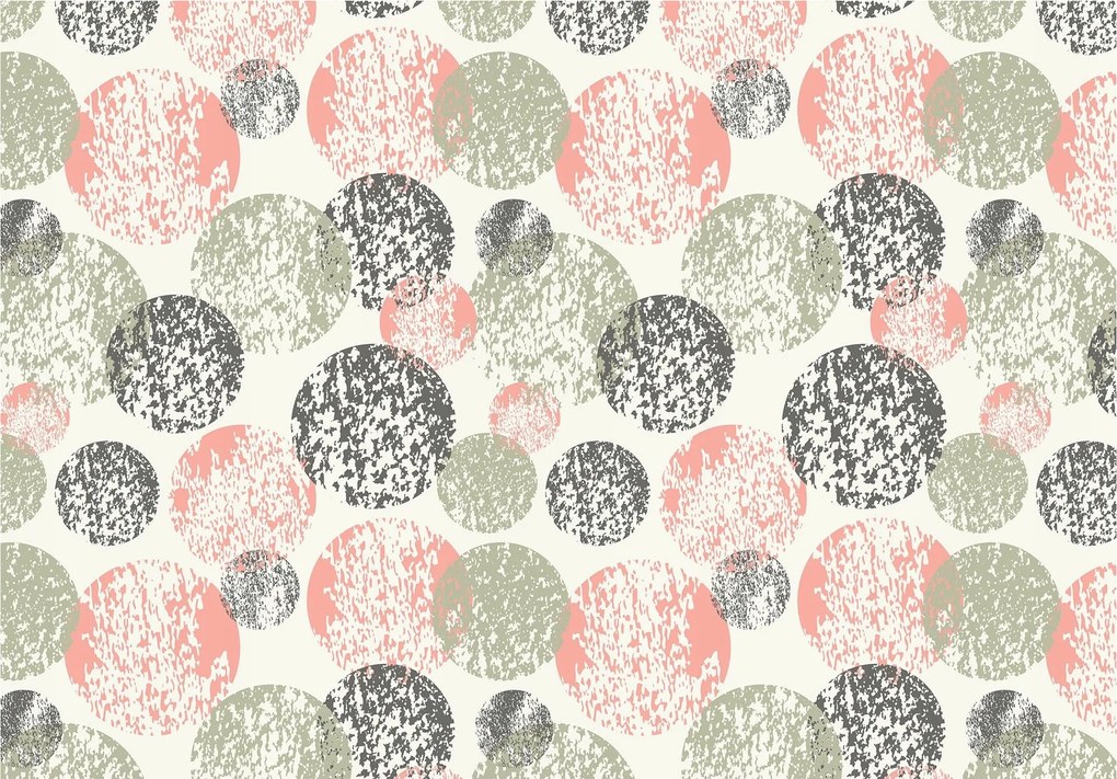 Fotótapéta Absztrakt pasztell kerekek modern design 400x280 +ragasztó