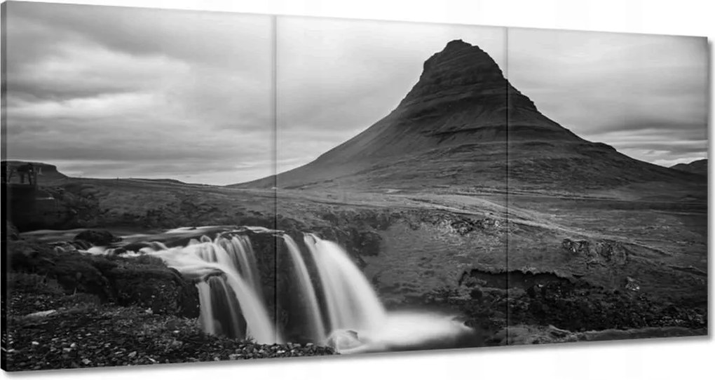 Festmények 180x90 Kirkjufell vízesés