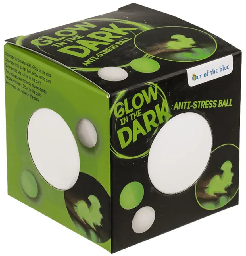 Sötétben fénylő anti-stressz labda