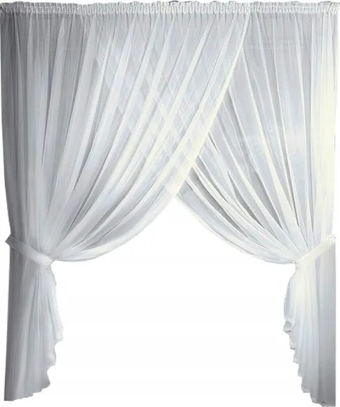 Fátyol Dekoráció Függöny Kész Prémium Függöny Fátyol 500x250 cm