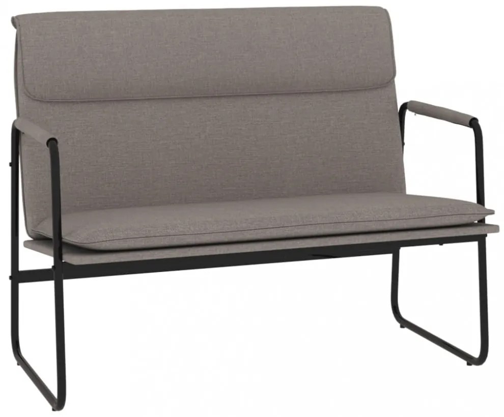 tópszínű szövet pad 100 x 64 x 30 cm