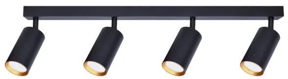 Brilagi - LED dimmelhető spotlámpa SELE 4xGU10/6,5W/230V fekete/arany