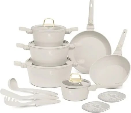 BerlingerHaus 15 részes edénykészlet Sahara Collection(BH/8081NN)