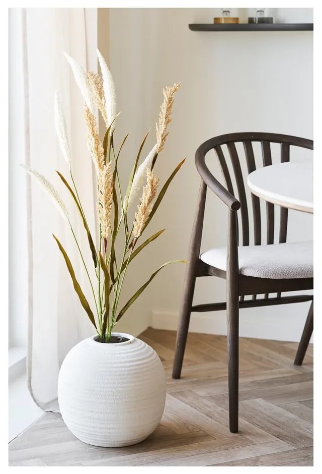 Sötétbarna tölgyfa karfás étkezőszék Agustin – House Nordic