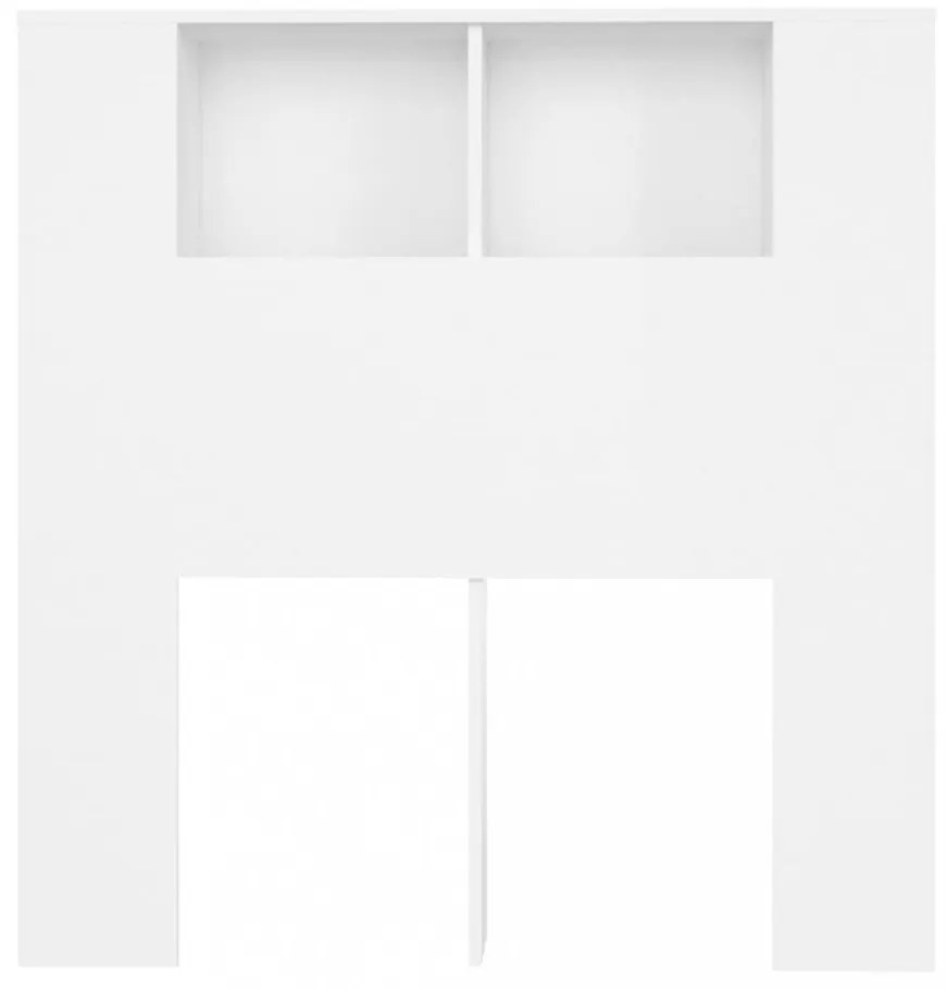 fehér áthidaló szekrény 100 x 18,5 x 104,5 cm