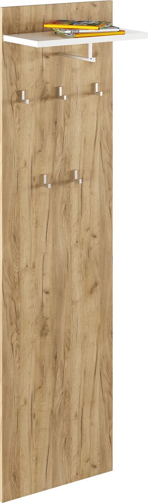 Fogas elem, artisan tölgy/fehér, RIOMA TYP 19