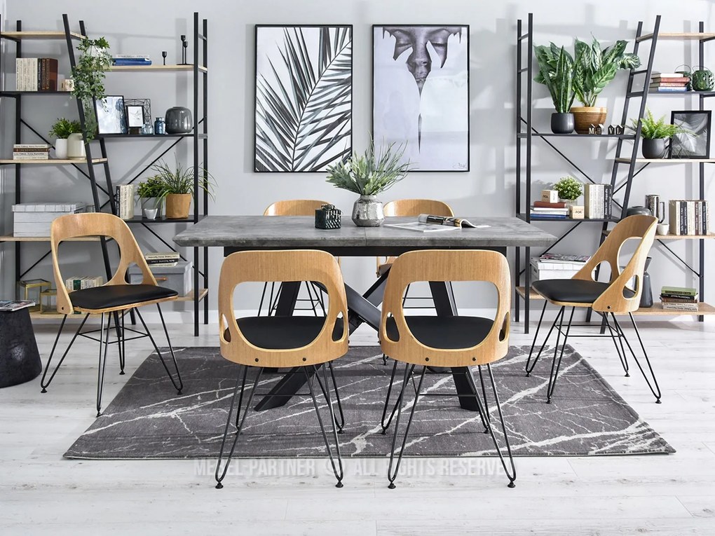 Szék Alik (fekete tölgy + fekete). Akció -20%. 1110879