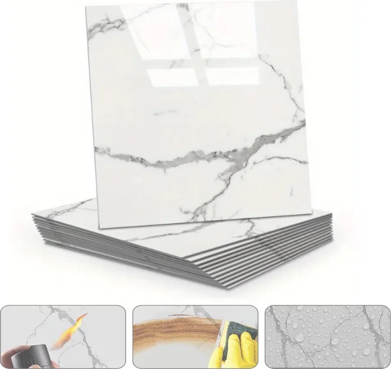 22 Márvány, Öntapadós, Csempe matricák Konyha, Fürdőszoba, Fal