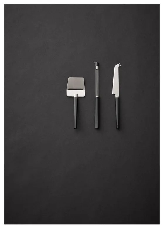 Rozsdamentes acél sajtvágó kés készlet 3 db-os Emma – Rosti