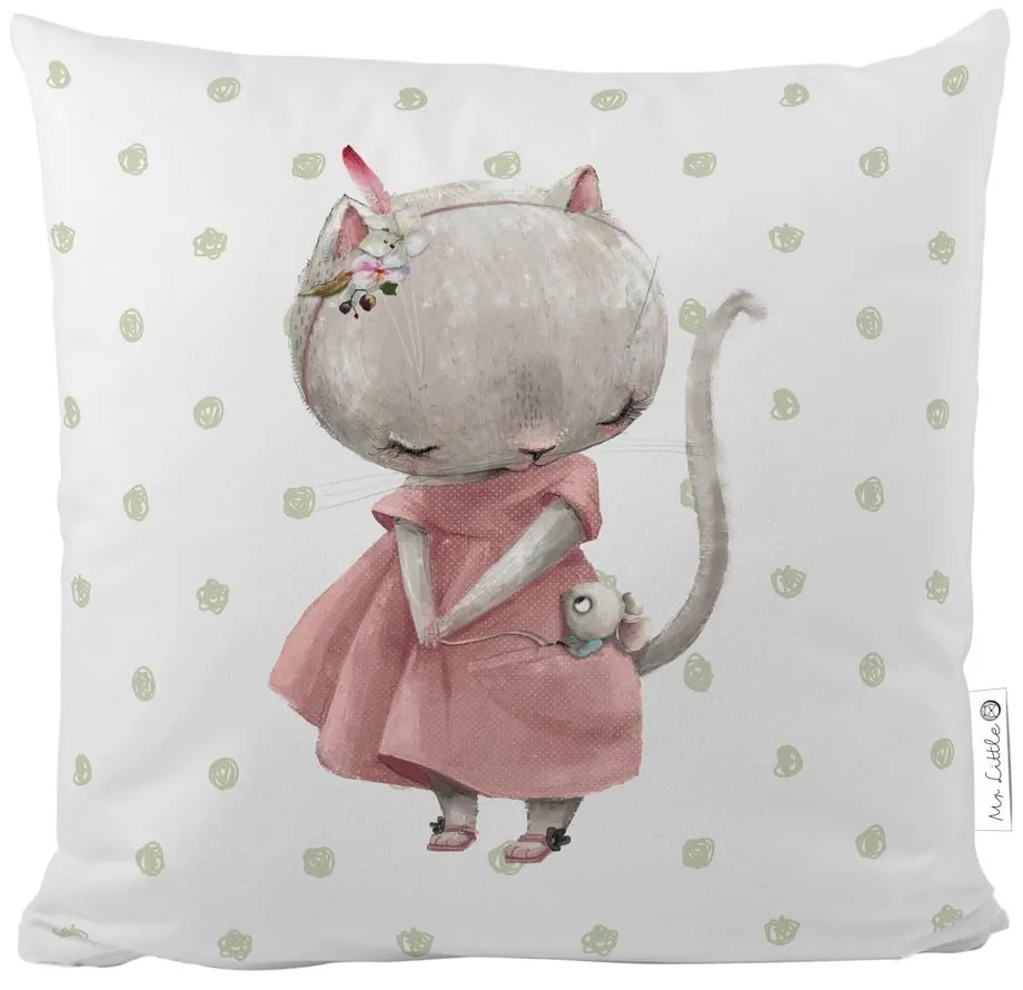 Mouse pamut gyerekpárna, 45 x 45 cm - Butter Kings