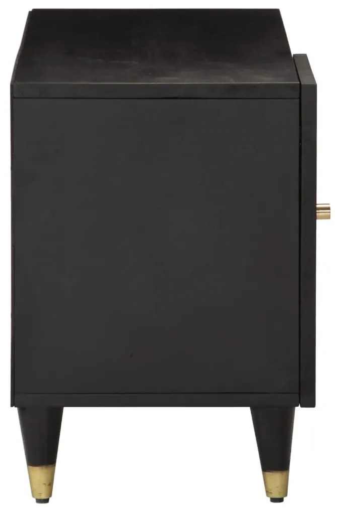 tömör mangófa TV-szekrény 80x31,5x46 cm