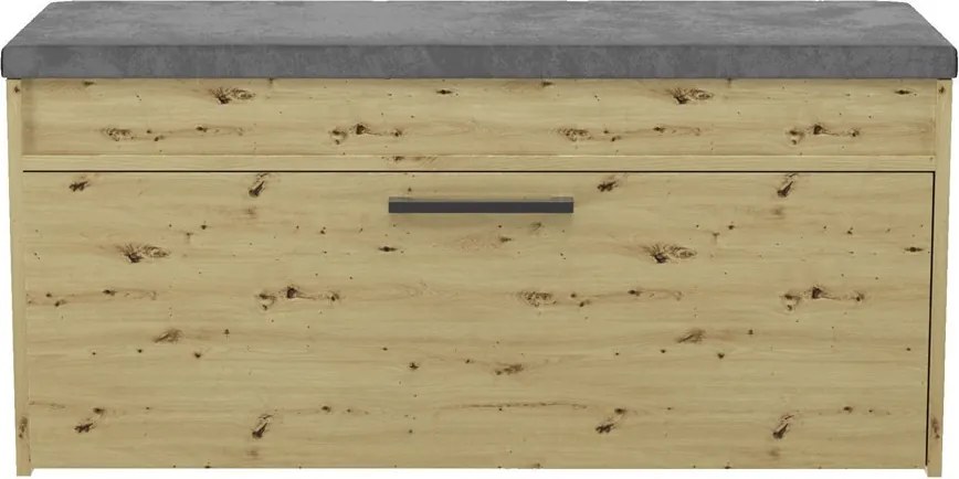 Parma cipőtároló pad, tölgy