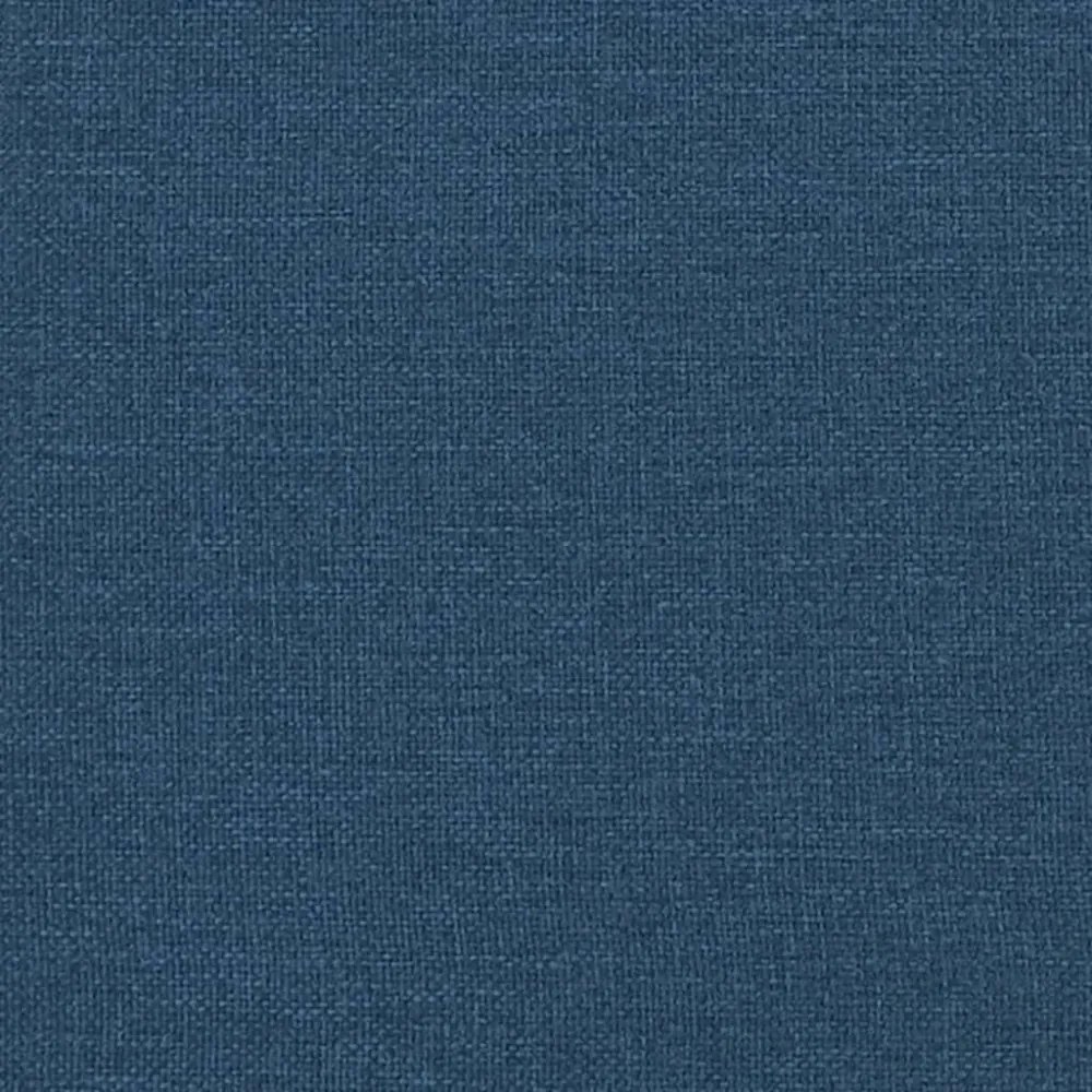 kék szövet ágykeret fejtámlával Dover 100 x 200 cm