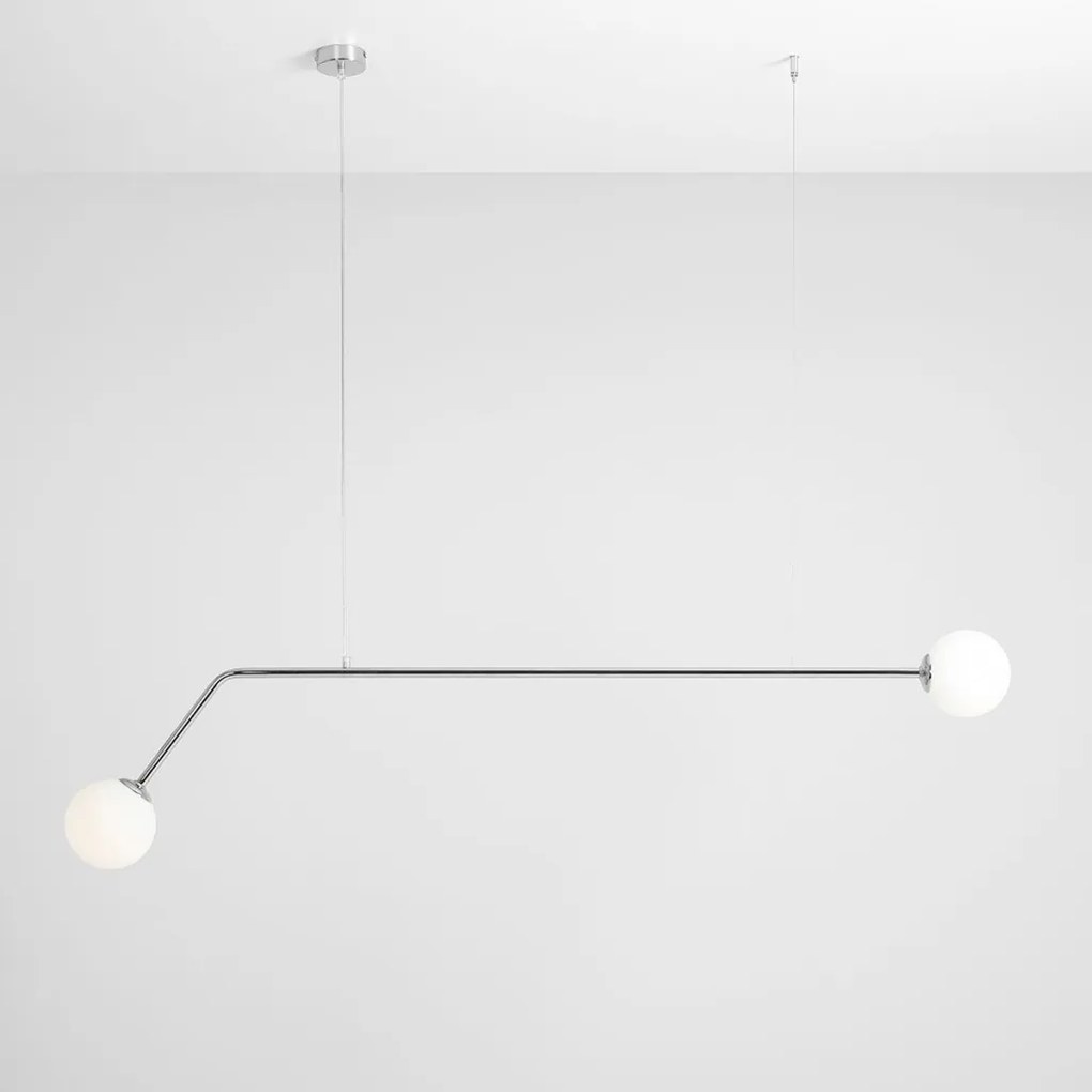 ALDEX 1064H4 PURE Modern Függesztett Lámpa Króm E14 IP20