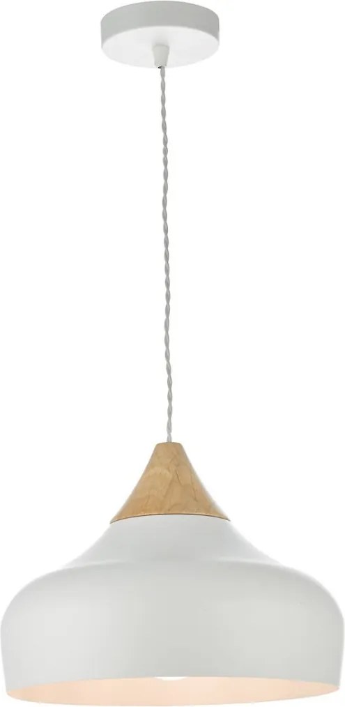 DAR LIGHTING GAU0102 GAUCHO Egyágú Függesztett Lámpa Fa E27 IP20