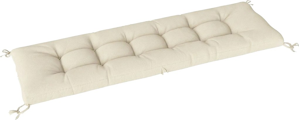 Outsunny levehető napozópárna 198 x 65 x 13 cm, bézs | Aosom