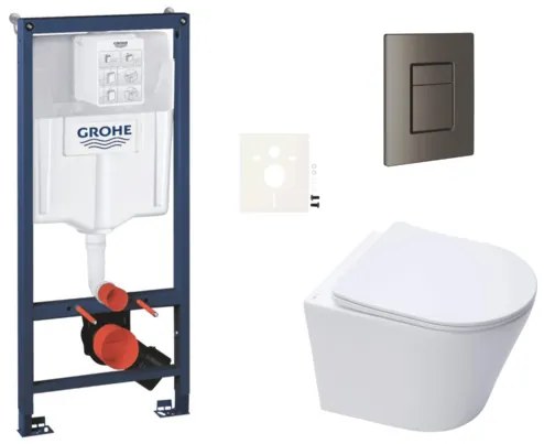 Fali WC szett SAT Infinitio előtétfalas szereléshez SIKOGRSIN10SCAL0