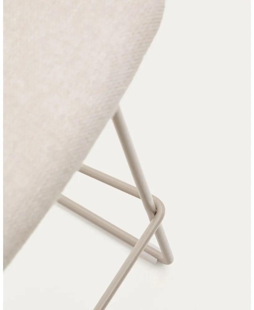 Bézs bárszék (ülésmagasság 65 cm) Zahara – Kave Home