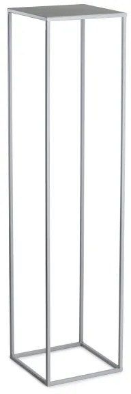 Virágállvány 100x24 cm szürke