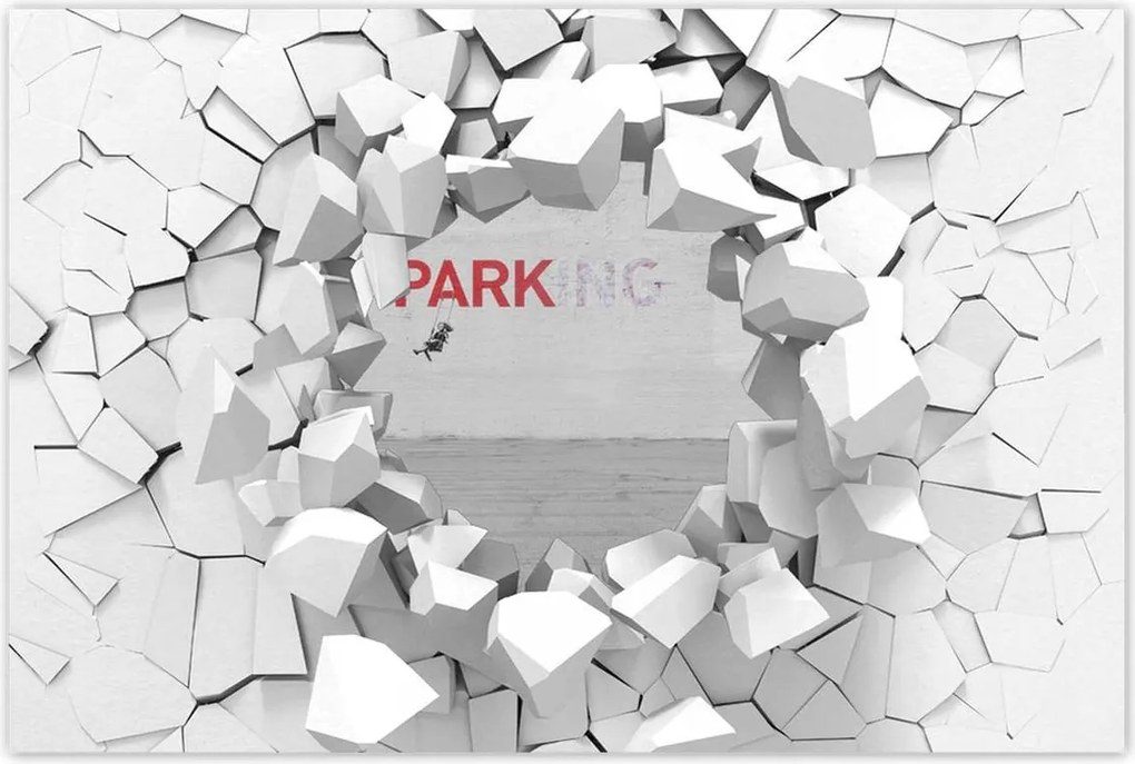 Poszterek 120x80 Banksy Parkoló