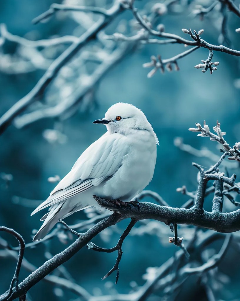 Poszter 40x50cm Gyöngymadár