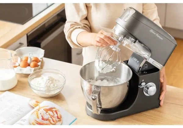 Sencor - Konyhai robotgép rozsdamentes acél tállal 1000W/230V szürke