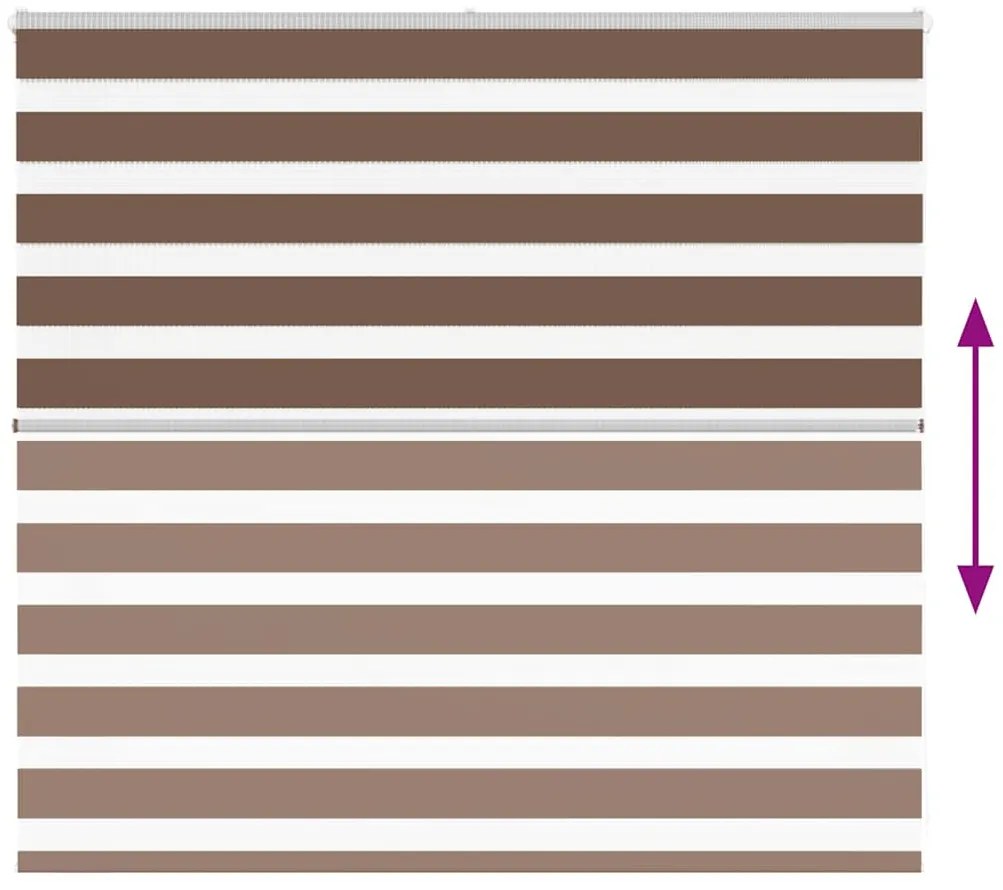 zebrafüggönnyel barna szövetszélesség 160,9 cm poliészter