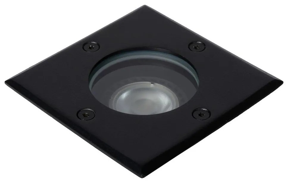 Lucide Lucide 11800/01/30- Kültéri beépíthető lámpa BILTIN 1xGU10/35W/230V IP67 fekete LC3169