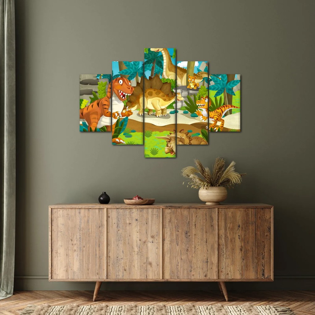 Kép - dinoszaurusz (150x105 cm)