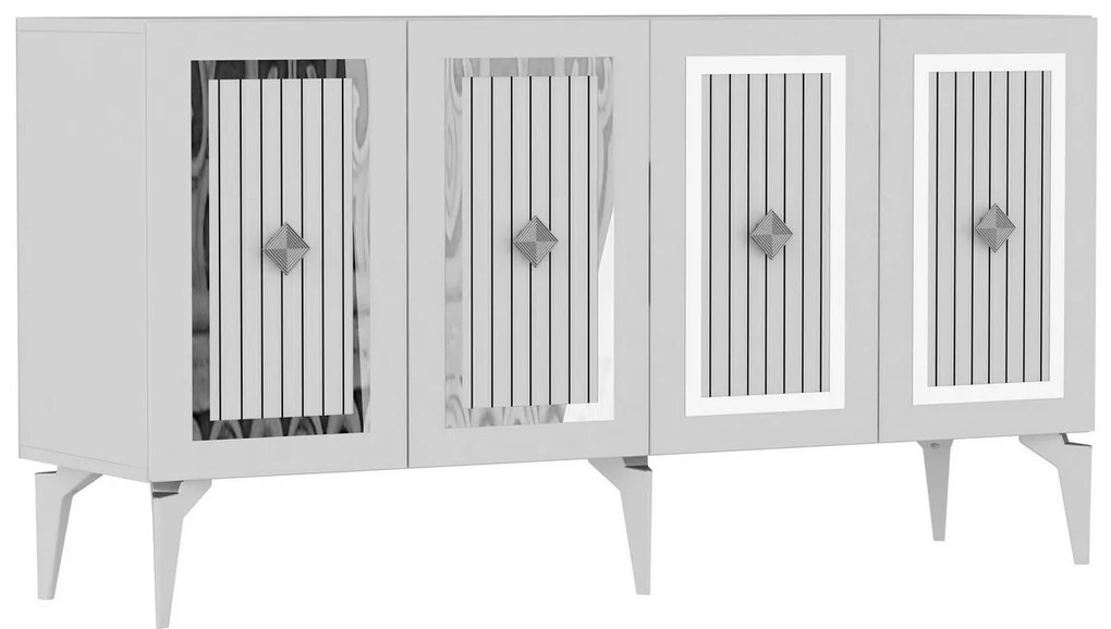 Nora White and Silver szekrény