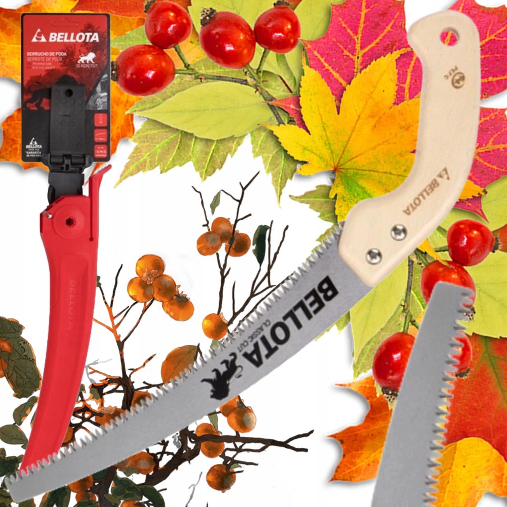 Erősített Kerti Kézifűrész Friss És Száraz Fához Bellota 28 cm